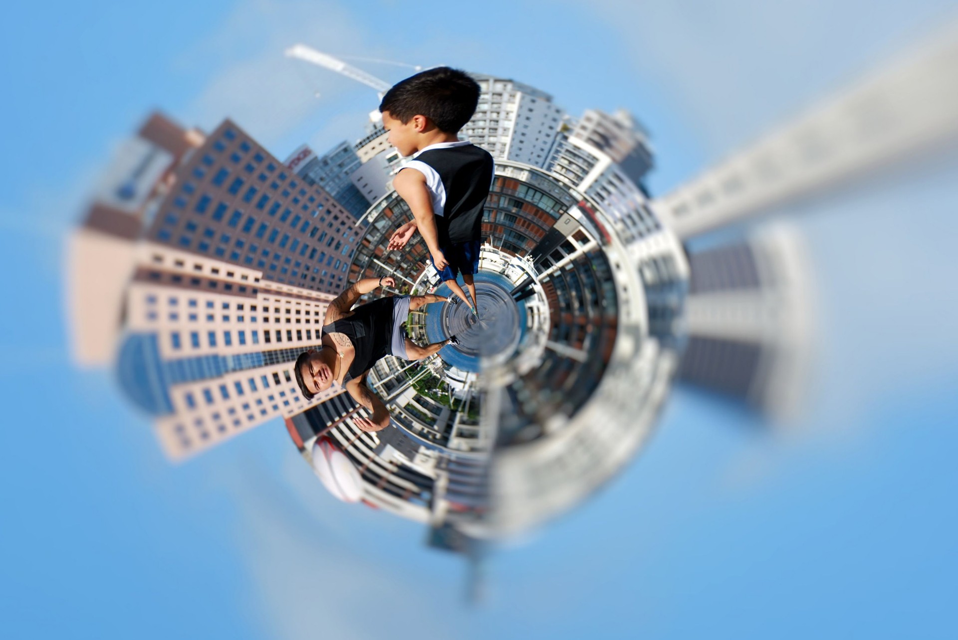 Urban City Lifestyle 360 Viewpoint